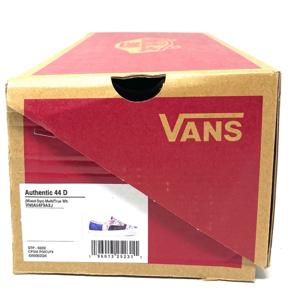 VANS Anaheim 44D Skate Shoes Low Multi Blue Canvas Men Size Sneaker VN0A54F9AXJ - Picture 8 of 9